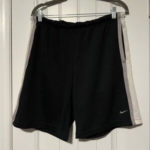 Nike Black Shorts with White Accents